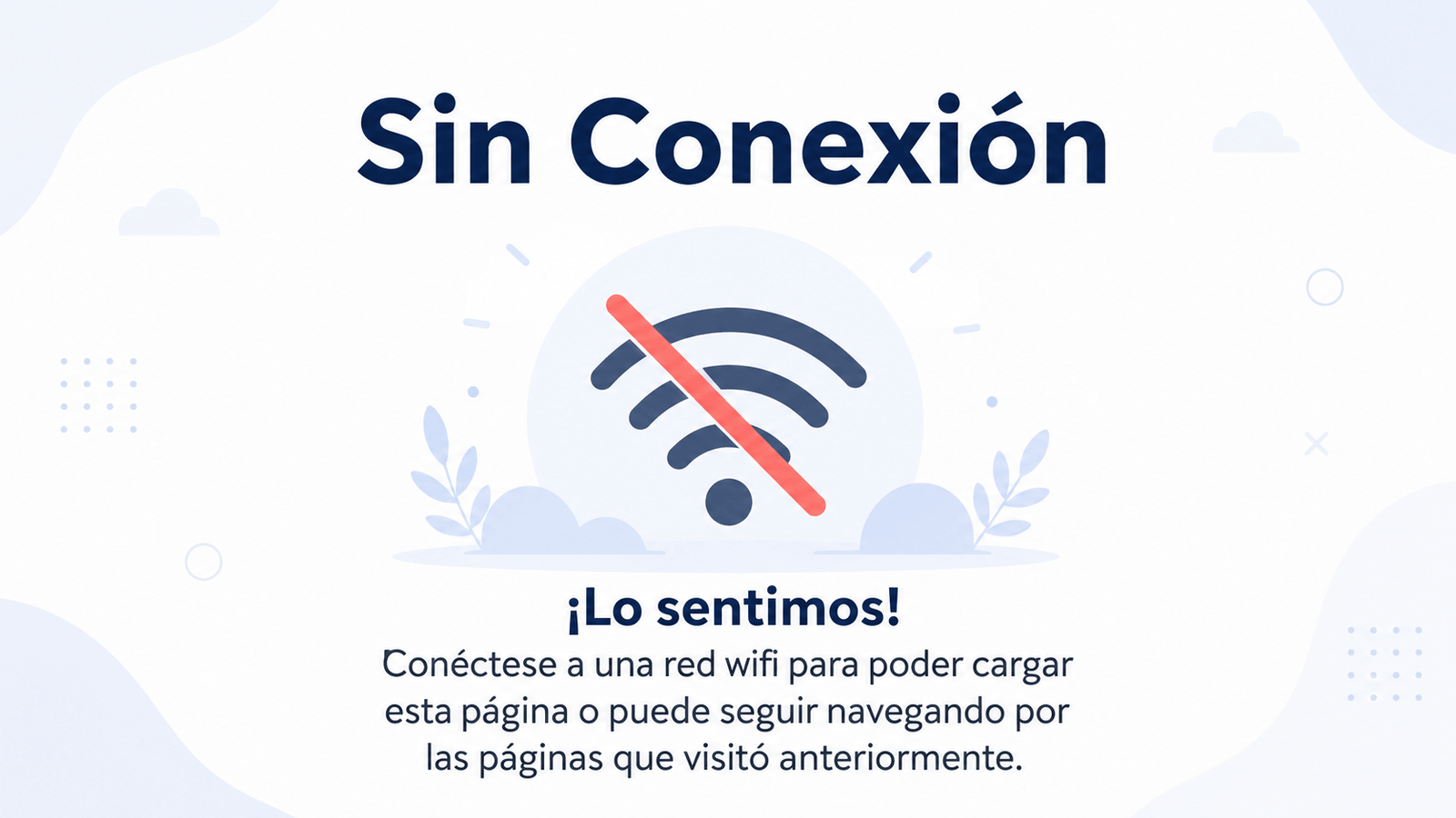 Sin Conexión